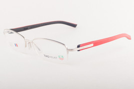 Tag Heuer TRENDS 8210 005 Red Black Titanium Eyeglasses TH8210-005 55mm - £211.86 GBP