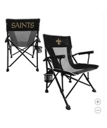 New Orleans Saints Hand Arm Chair Black NFL Tailgating Camping Cup Holder - $98.99