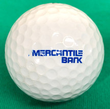 Golf Ball Collectible Embossed Sponsor Mercantile Bank Precept EV 01 - $7.13