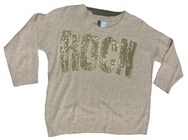 Juniors Medium Sweater With Sequence - $8.91