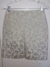 Kate Hill Ladies Lovely Dressy Pencil SKIRT-4P-NWOT-SHEEN-FLORAL-LINED-CUTE - £8.89 GBP