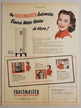 1948 Print Ad Toastmaster Automatic Electric Heaters McGraw Electric Azusa,CA - £12.01 GBP