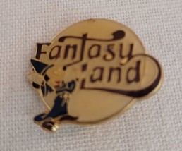 Vintage Disneyland Fantasy Land Metal Bar Pin Back Mickey Disney Pin - £9.48 GBP