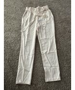 BCBGeneration Tie Elastic Waist Pants Pink Pull On Paper Bag Size Small ... - $52.44 CAD