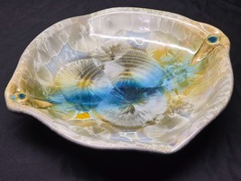 BILL CAMPBELL 11&quot; x 10&quot; Crystalline Glaze Pottery Bowl Centerpiece Displ... - $2,842.80 MXN