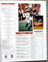 August 31, 1996 Texas Longhorns Vs. Missouri Tigers Football Game Program &amp; Stub - £10.58 GBP