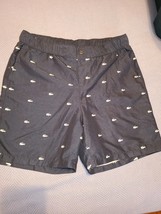 Lacoste Swimming Trunks Boys Size 16 All over Logo Alligator Print Pull on - £13.80 GBP