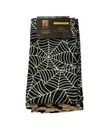 Cynthia Rowley Halloween Fabric Napkins Glow In The Dark 18&quot; Set of 6 We... - £25.84 GBP