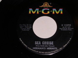 Herman&#39;s Hermits Sea Cruise Just A Little Bit Better 45 Rpm Record Vintage MGM - $18.99