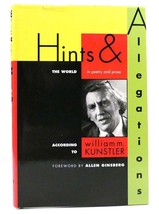 William M. Kunstler Hints And Allegations The World According To 1st Edition 1s - £40.77 GBP