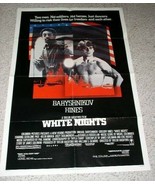 White Nights Movie Poster Vintage 1985 Phil Collins Barishnikov - $1,419.44 MXN