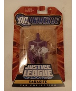DC Universe Justice League Unlimited Parasite Figure Approx 4.5&quot; Tall Ne... - £15.97 GBP