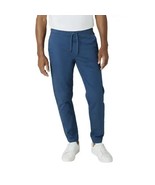 Chaps Flex Twill Jogger Drawcord Coastland Wash Pant Blue Men&#39;s Sz L-XL NWT - $21.36