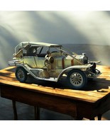Antique 1920’ Bugatti Metal Car Model Handmade - $118.40 CAD
