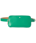 Kate Spade zip top leather belt bag Fanny Pack ~NWT~ Forest L/XL - $985.18 MXN