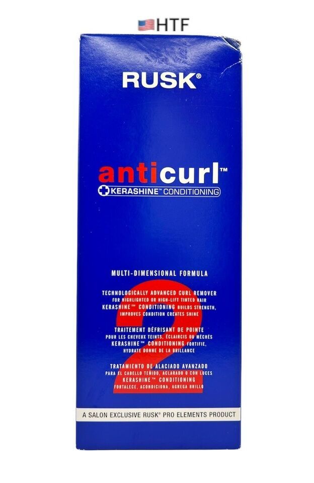 RUSK AntiCurl 2 Kerashine Conditioning Multi - Dimensional Formula NEW - $59.39