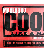 2004 Marlboro Cook Like a Man BBQ Cookbook Tobacco Cigarettes Vintage F1 - $546.73 MXN