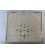 DANISH Vtg Handmade Cross Stitch Embroidery TEA COZY Monogrammed GM - €102,30 EUR