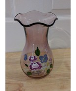 FENTON - Amethyst Floral Vase Designed by Fenton For Teleflora - £9.90 GBP