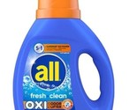 all Fresh &amp; Clean Laundry Detergent, Oxi Plus Odor Lifter, 36 Fl. Oz. - $10.95