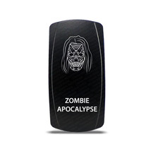 CH4X4 Rocker Switch Zombie Apocalypse Symbol 1 - Amber Led - £13.48 GBP