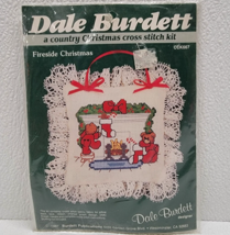 Vintage Dale Burdett A Country Christmas Cross Stitch Kit Fireside Chris... - $10.93