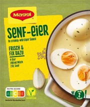 Maggi Senf-Eier Mustard Eggs Sauce -1ct./2 servings -FREE SHIPPING - $8.11 CAD