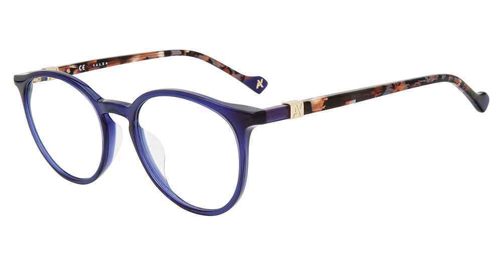 YALEA OPTICAL VYA022 Eyeglasses BLUE-0892 50mm - $138.60