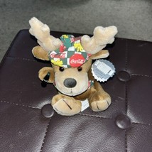 1998 New With Tags Coca Cola Moose Plush Stuffed Animal Collectible - £6.22 GBP