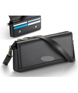 for for iPhone 15 pro Max (Color: Black) Crossbody Strap Elegant Leather... - $120.00