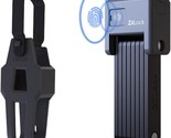 Award-Winning Smart Folding Bike Lock, Bluetooth App Remote Control,, Zi... - $108.97
