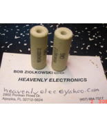 CAS Ceramic RF Standoff Threaded  Insulators NS4U0212 1.5&quot;x.5&quot; Dia Mil H... - $143.78 MXN