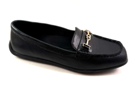 Anne Klein Hanna Black Flat Slip On Moc Loafers - $79.00