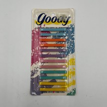 Vintage Goody Pastel Barrettes 2&quot; - 12 pk Multi 5503/5 Stay-Tight 1989 Made USA - £37.35 GBP