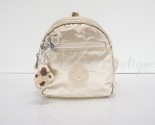 NWT Kipling KI1387 Winnifred Small Mini Backpack Polyamide Starry Gold M... - $54.95