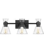 Globe Electric 63000055 3-Light Vanity Light, Matte Black,, Vanity Wall ... - €86,09 EUR
