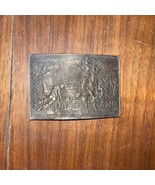 Vintage Dalton Gang Oct 5th 1892 Coffeyville Commemorative Brass Belt Bu... - $166.83 MXN