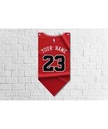 Customizable Chicago Bulls Kit Pennants | Personalized Swallowtail Penna... - $34.68 CAD+