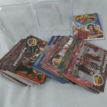 1993 Topps Flintstones Movie Trading Cards 86 Cards in Plastic Case. - $23.33