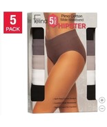 Felina Womens Panties Black Mauve Nude 5-Pack Hipster Stretch Tagless Co... - $51.95 CAD