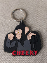 Cheeky Monkey Rubber Keyring By John Hinde Ltd - $9.44