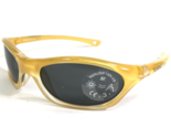 Vuarnet Kinder Sonnenbrille B850 Glänzend Klar Gelb Rahmen W Blau Linsen - $46.25