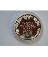 Tokaj Wine Region, Historical Cultural Landscape, UNC PP 925 silver coin... - £30.56 GBP