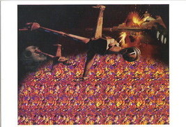 Star Wars Magic Eye Optical Illusion 4 x 6 Postcard #2 - £2.35 GBP