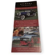 Gilmore Car Museum Vintage Fold-Out Brochure Pamphlet - $5.78