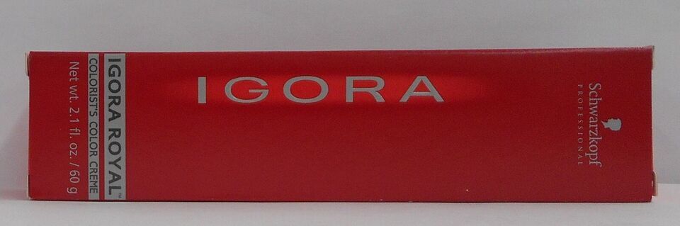 ORIGINAL Packaging SCHWARZKOPF IGORA ROYAL Permanent Hair Color Creme ~ ... - $4.95+