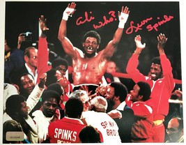 Leon Spinks Signed 8x10 Inscribed COA Inscriptagraphs Michael 8x Muhammad Ali... - £50.92 GBP