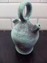 Spanish pottery , hand made in Alicante, rustic water urn  - $95.00