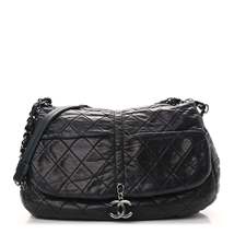 Lambskin Quilted Small Sharpei Flap Black - £2,269.43 GBP