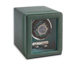 Bey Berk Vita Single Watch Winder in Hunter Green Epi Leather - £156.63 GBP
